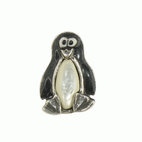 Брошь из горного хрусталя и халцедона BANQUISE mini brooch pin