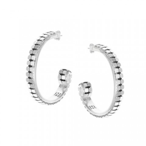 Серьги DRAG QUEEN large creoles 12--26485