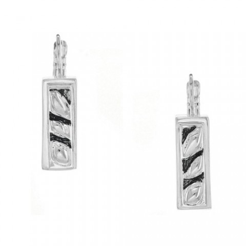 Серьги CHRYSLER CROCO mini rectangular ER 12--26567