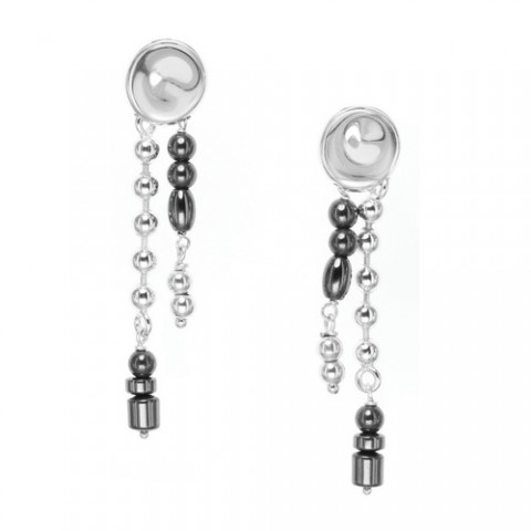 Серьги MERCURE AU CHROME 2 row round post ER 12--26574