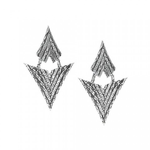 Серьги PHOENIX * 2 elements post ER 12--26631
