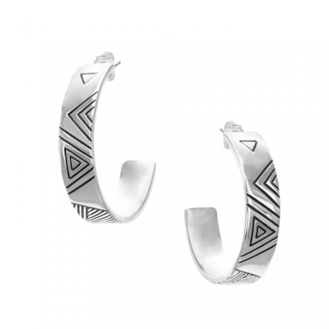 Серьги TAARNA large creoles 12--26658