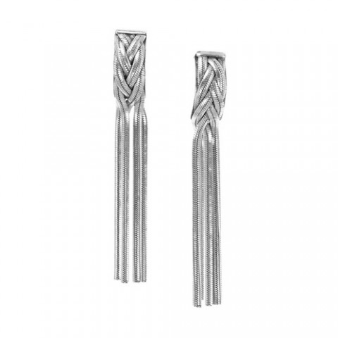 Серьги PANAMA long braid ER 12--26683
