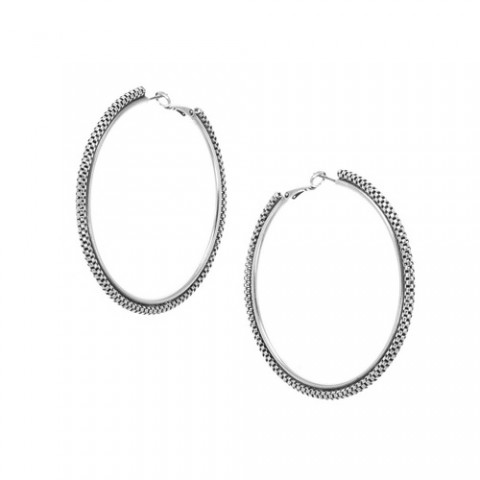 Серьги MS. & MR. T round chain creoles L 12--26691