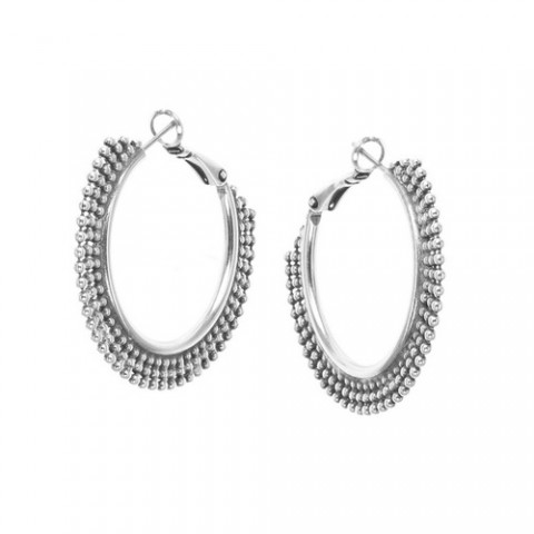 Серьги MS. & MR. T ballchain creoles S 12--26701
