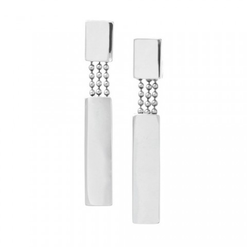 Серьги MS. & MR. T 2 rectangular pc ER 12--26707