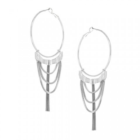 Серьги BEAR RUN RIVER creoles XL 12--26713