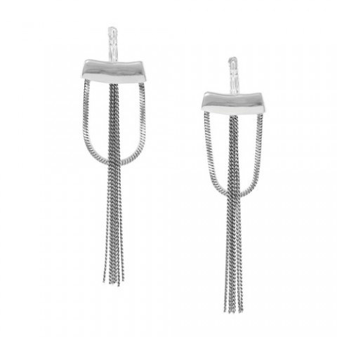 Серьги BEAR RUN RIVER french hook w/fine chain 12--26715
