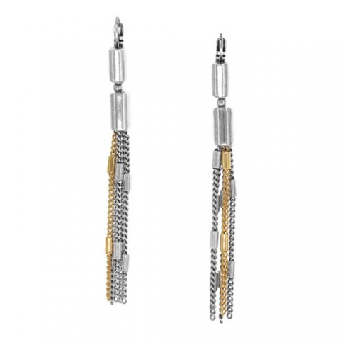 Серьги FEU DE BENGALE 2 tube long 12--28741