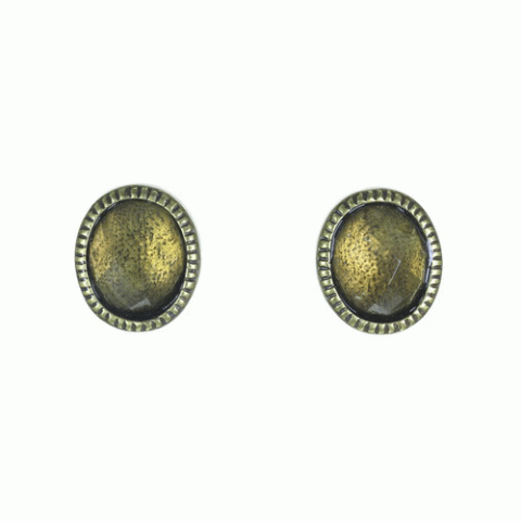 Серьги из гематита, рога, кварца и кристаллов Сваровски CYBELE 12--62211