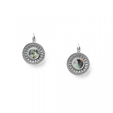 Серьги из тибетской и африканской бирюзы KATMANDOU 12--72280