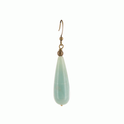 Серьги из тибетской бирюзы, агата, яшмы и содалита Ever Blue amazonite