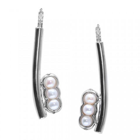 Серьги PURE BOURGEOISE long tube french hooks 12--26776P