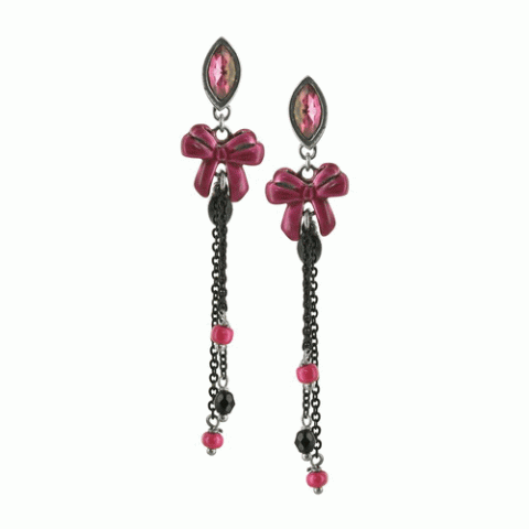 Серьги из тигрового глаза и лавы Mon I Doll AMELIE post
