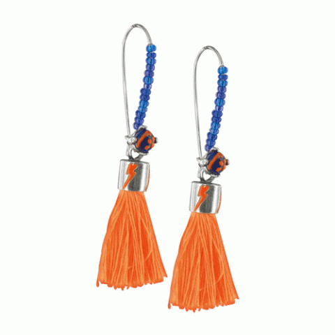 Серьги из оникса и нефрита Let's Dance hooks w