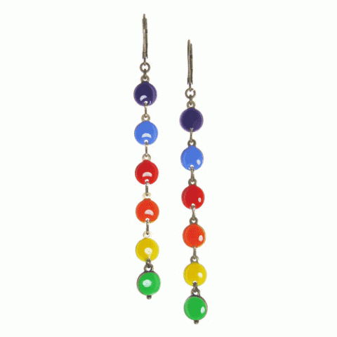 Серьги из рокалии ZIA 12--61345