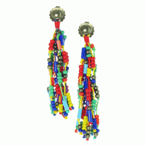 Серьги из рокалии ZIA 12--61352