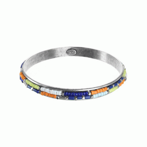 Браслет из коралла, говлита, ляписа лазури и Тагуа LILOANE 13--61105