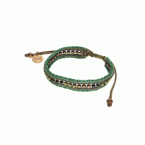 Браслет из агата, авантюрина, яшмы, малахита и унакита LEA 13--62307