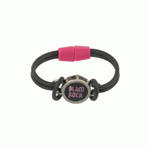 Браслет из оникса и астрофилита GLAM ROCK leather bracelet
