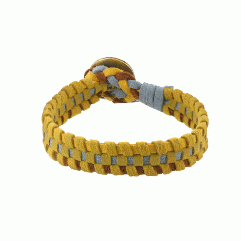 Браслет из тигрового глаза и джаспера Salonga braided