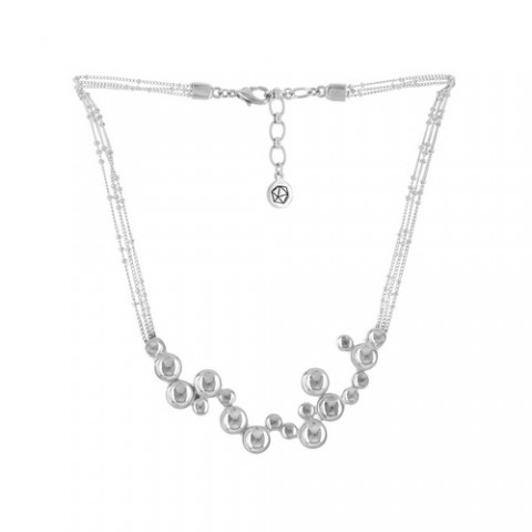 Колье SILVER CAVIAR large center pc necklace 15--28452