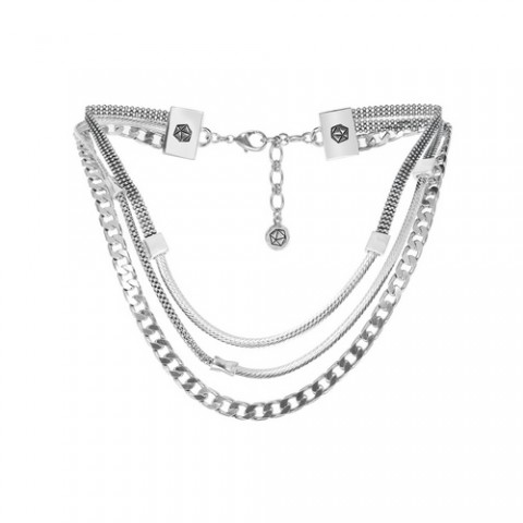 Колье MS. & MR. T 3 row necklace 15--28534