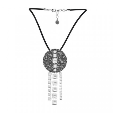 Колье SHARK PISTOL 3 row pendant 15--28561