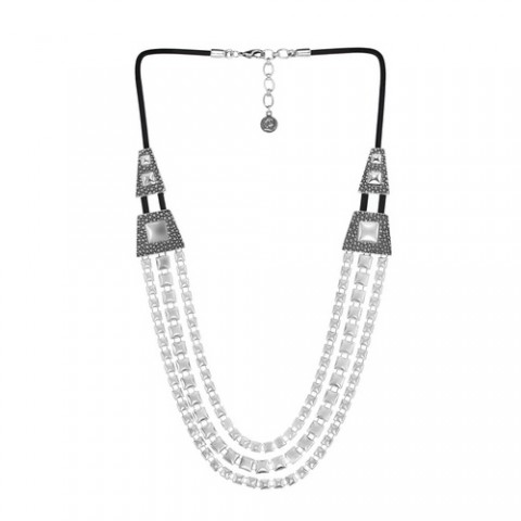 Колье SHARK PISTOL 3 row mi long necklace 15--28564