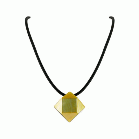 Колье из перламутра FACETTES  little pendant necklace 