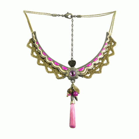 Колье из тигрового глаза, авантюрина, коралла MELISSANDRE 15--60773