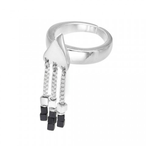 Кольцо HONGKONG BAY 3 chains ring 19--28486