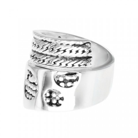 Кольцо MS. & MR. T twisted ring 19--28540