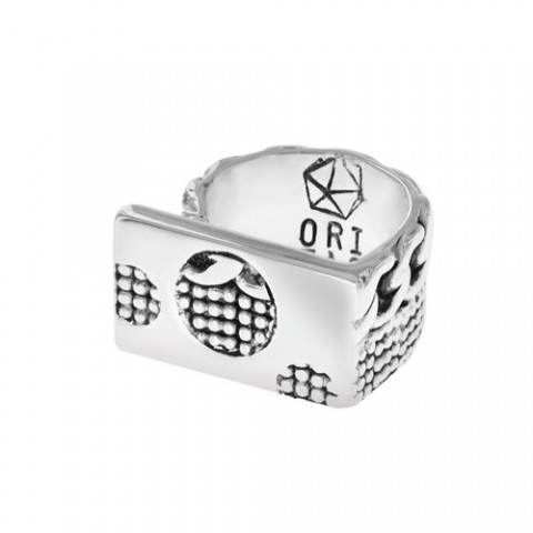 Кольцо MS. & MR. T rectangular ring 19--28542