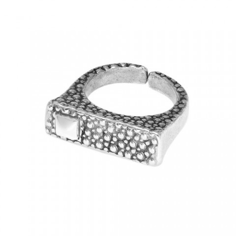 Кольцо SHARK PISTOL small rectangular ring 19--28574