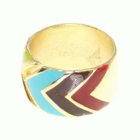 Кольцо из амазонита, говлита, дерева Байонг и Сибукао TAMARA 19--61231