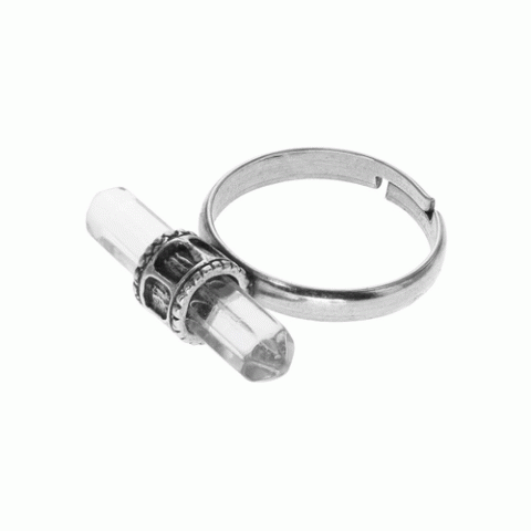 Кольцо из амазонита, глины, коралла, жемчуга, яшмы и бирюзы LOUVE 19-61264