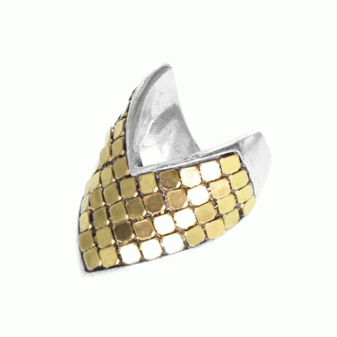 Кольцо из агата, коралла, перламутра и ляписа лазури ORLANE 19-61310
