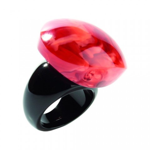 Кольцо Zsiska - Evolution red marble M