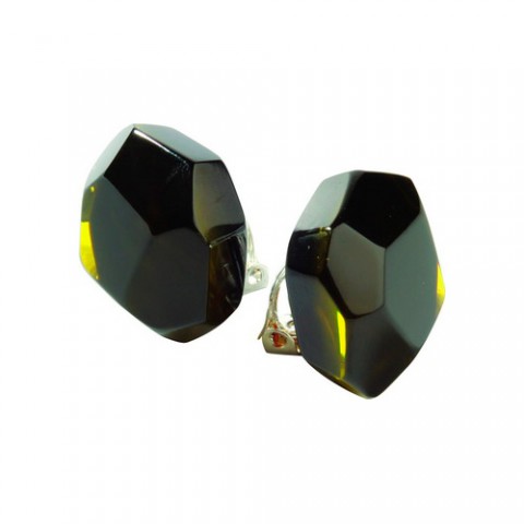 Серьги Zsiska - Gems transparent yellow