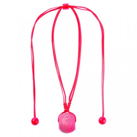 Колье Zsiska - Willow pendant red pink